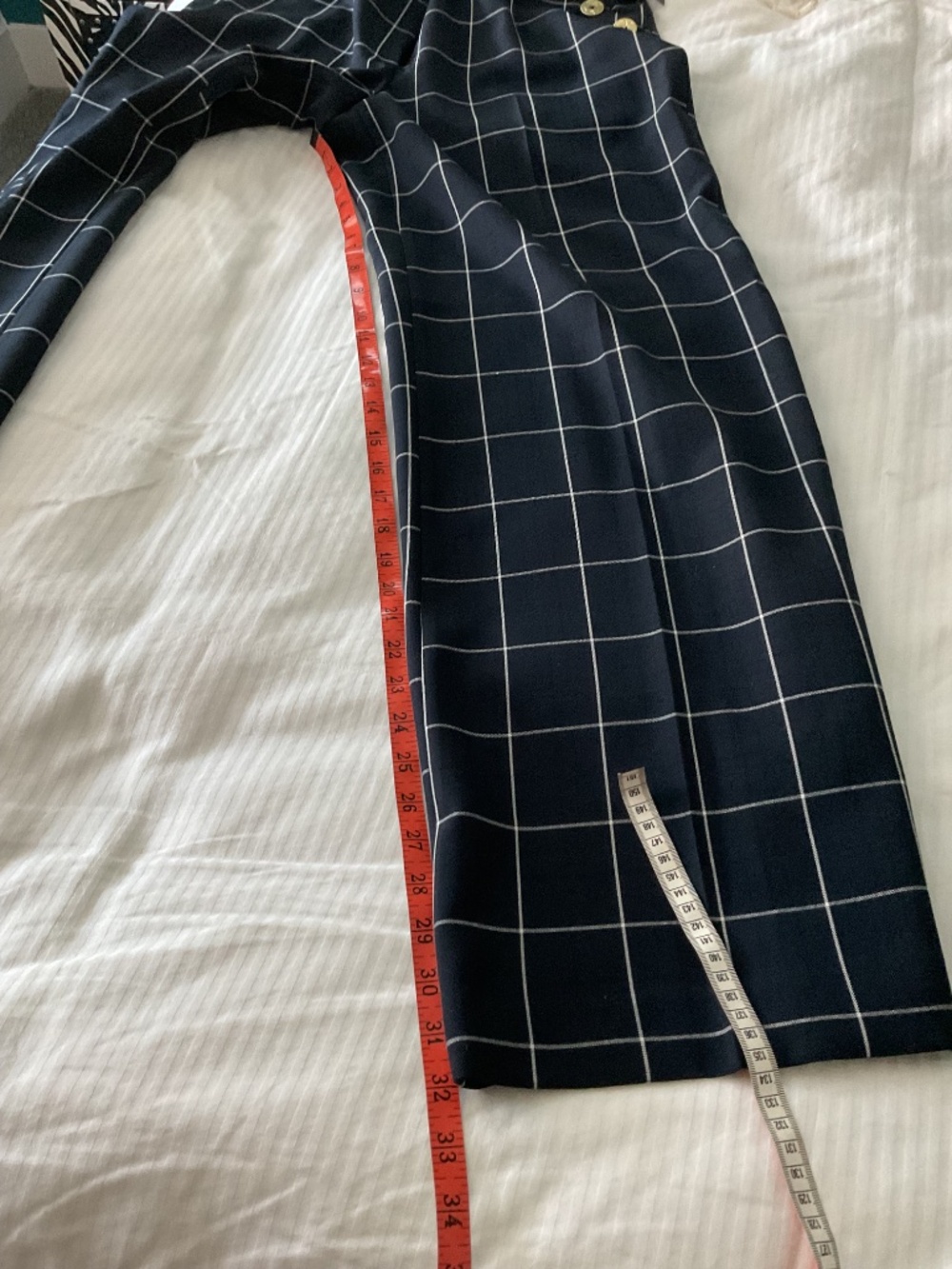 NWT Classy Tommy Hilfiger high waisted sailor pants 12 - Picture 8 of 10